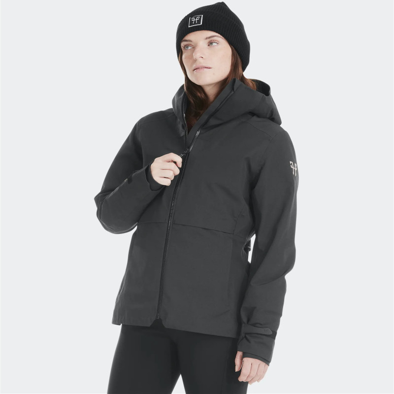 Veste équitation femme imperméable Element Horse Pilot noir - Le Paturon