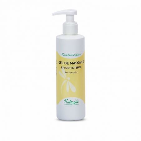 Gel de massage récupération Effort Intense cheval Nutragile 250ml - Le Paturon