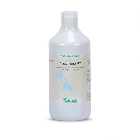 Electrolytes cheval liquide et seringue 60ml Nutragile - Le Paturon