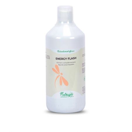 Energie Flash liquide 1L Nutragile vitamines cheval - Le Paturon