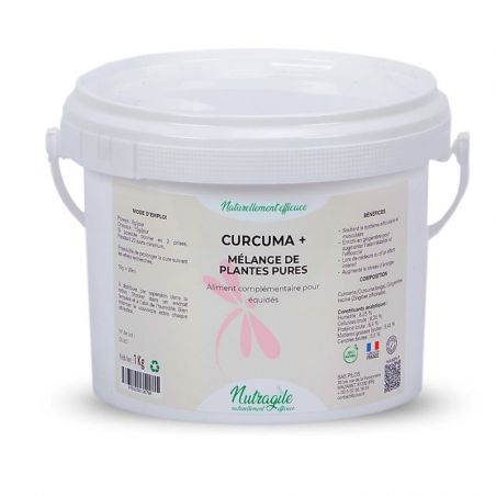 Curcuma + Nutragile articulations cheval - Le Paturon