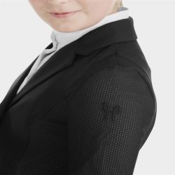 Veste concours équitation fille Aeromesh Horse Pilot noir - Le Paturon