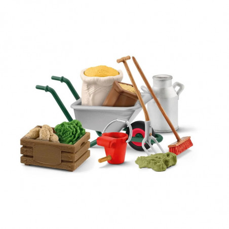 Accessoires d'étable Schleich - Le Paturon