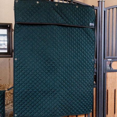 Tenture de box cheval Kentucky Horsewear vert foncé - Le Paturon