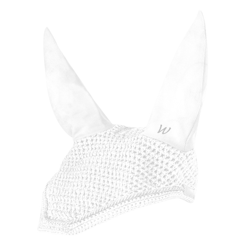 Bonnet anti-mouche cheval Basic Waldhausen blanc - Le Paturon