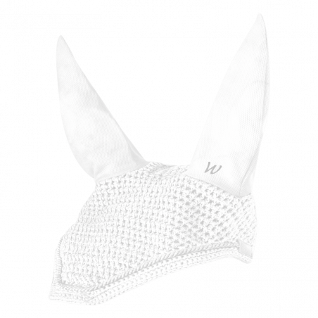 Bonnet anti-mouche cheval Basic Waldhausen blanc - Le Paturon