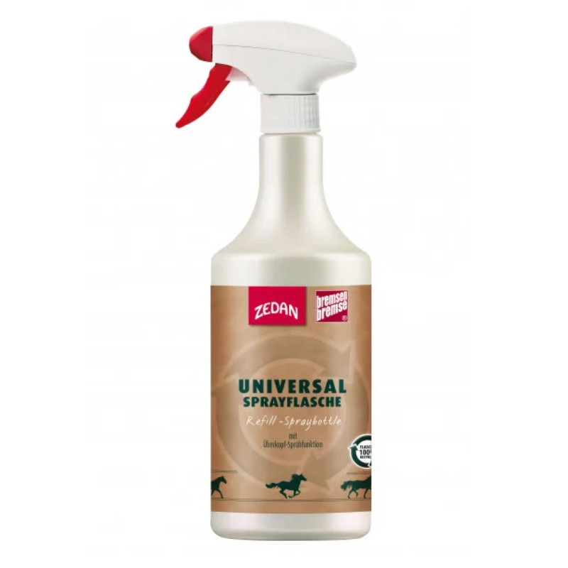 Flacon spray anti-mouche cheval vide 750ml Zedan - Le Paturon