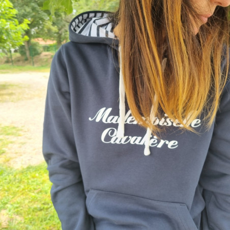 Sweat équitation femme Marinière Mademoiselle Cavalière - Le Paturon