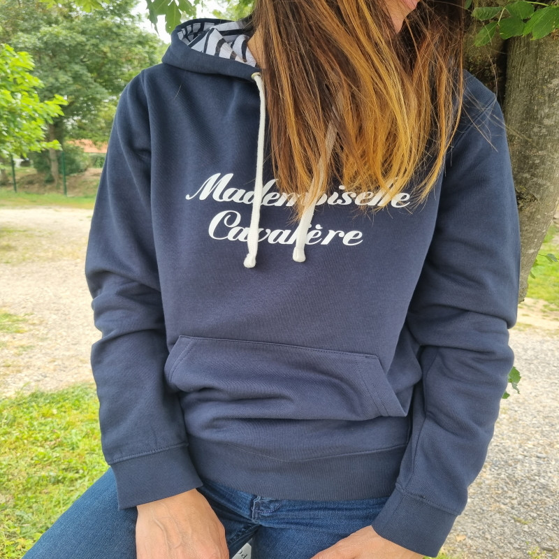 Sweat équitation femme Marinière Mademoiselle Cavalière - Le Paturon