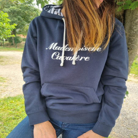 Sweat équitation femme Marinière Mademoiselle Cavalière - Le Paturon
