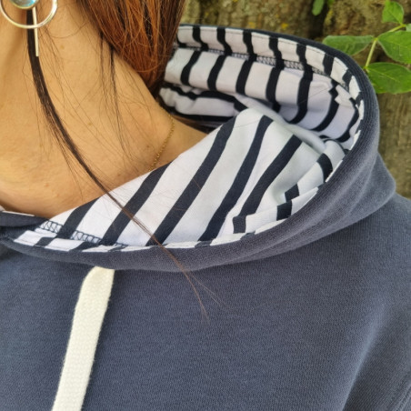 Sweat équitation femme Marinière Mademoiselle Cavalière - Le Paturon