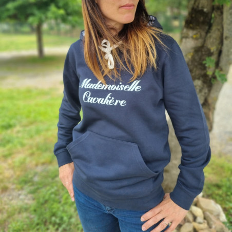 Sweat équitation femme Marinière Mademoiselle Cavalière - Le Paturon