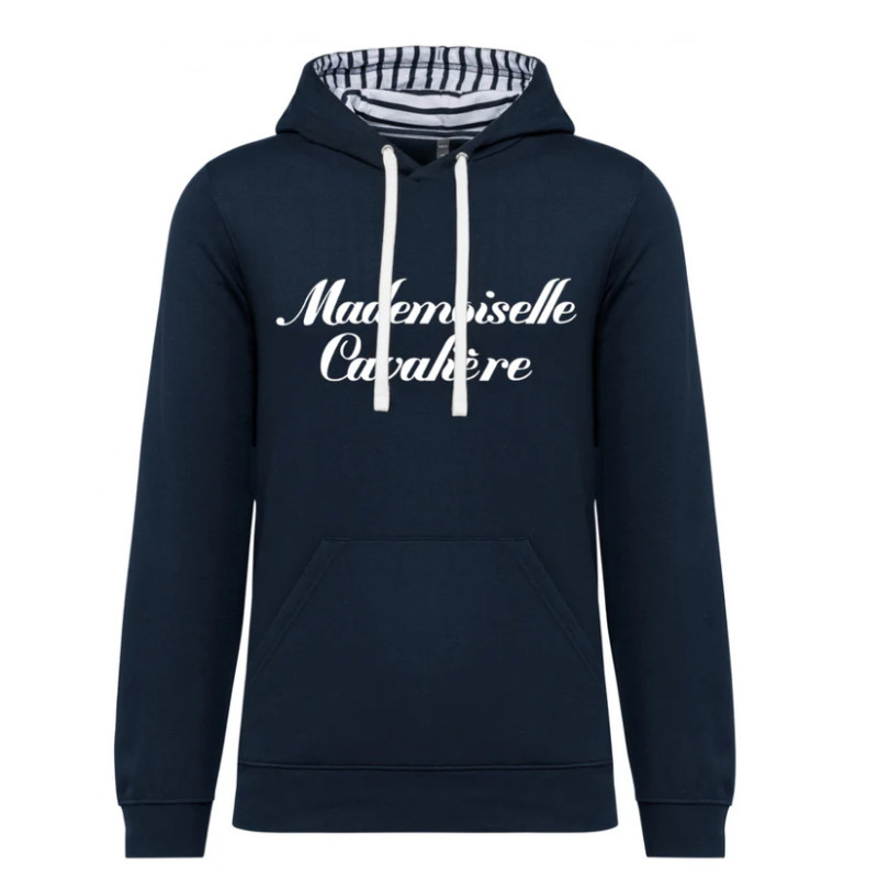 Sweat équitation femme Marinière Mademoiselle Cavalière - Le Paturon