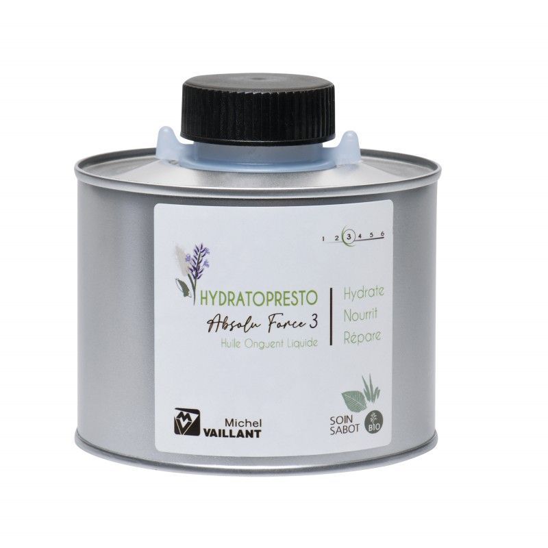 Huile sabot cheval HydratoPresto Bio Absolu Force 3 Michel Vaillant 500ml - Le Paturon