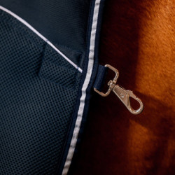 Sous-couverture cheval séchante Dry Liner Horseware marine gris - Le Paturon