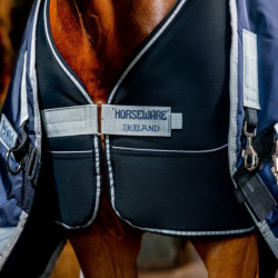 Sous-couverture cheval séchante Dry Liner Horseware marine gris - Le Paturon