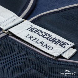 Sous-couverture cheval séchante Dry Liner Horseware marine gris - Le Paturon