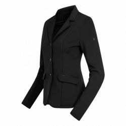 Veste concours équitation femme Lina ELT noir - Le Paturon