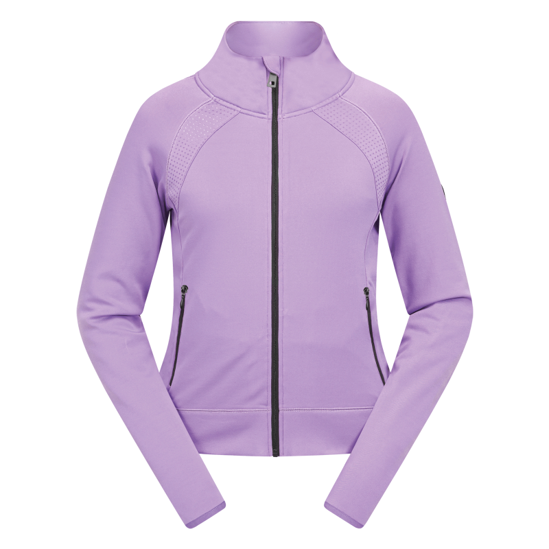 Veste équitation femme Power Strech London ELT lilas - Le Paturon