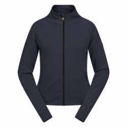 Veste équitation femme Power Strech London ELT bleu nuit - Le Paturon