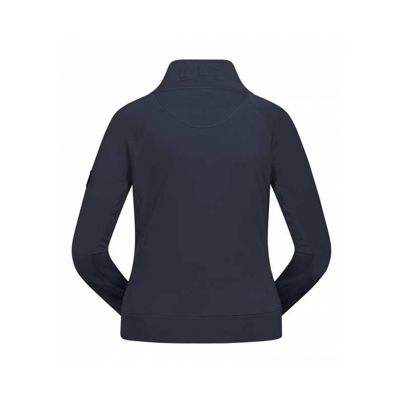 Veste équitation femme Power Strech London ELT bleu nuit - Le Paturon