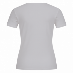 T-shirt équitation femme Los Angeles ELT gris pierre - Le Paturon