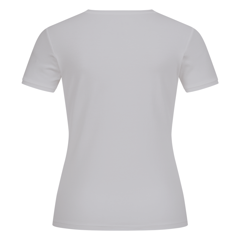 T-shirt équitation femme Los Angeles ELT gris pierre - Le Paturon