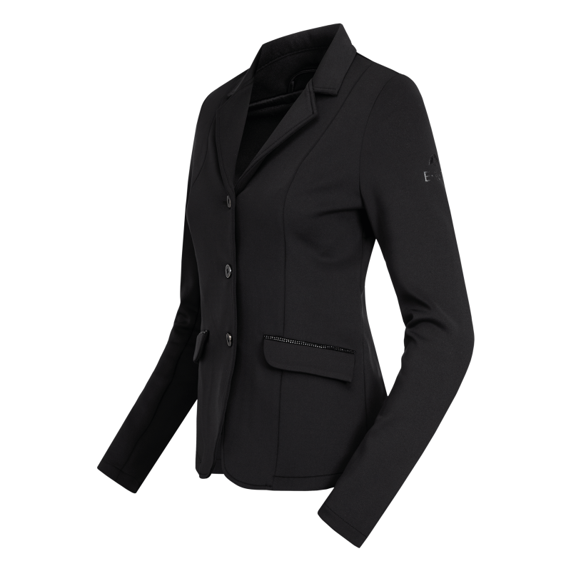 Veste concours équitation enfant Lina ELT noir - Le Paturon