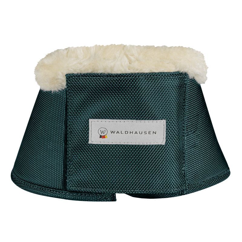 Cloches cheval Comfort Waldhausen doublées mouton vert sapin - Le Paturon