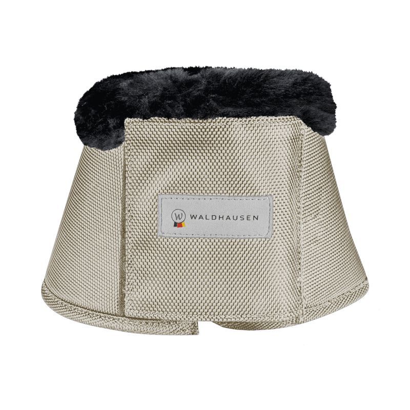 Cloches cheval Comfort Waldhausen doublées mouton beige galet - Le Paturon