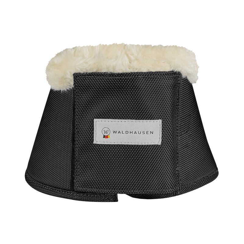Cloches cheval Comfort Waldhausen doublées mouton noir - Le Paturon