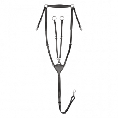 Collier de chasse cheval X-Line Professional Waldhausen noir - Le Paturon