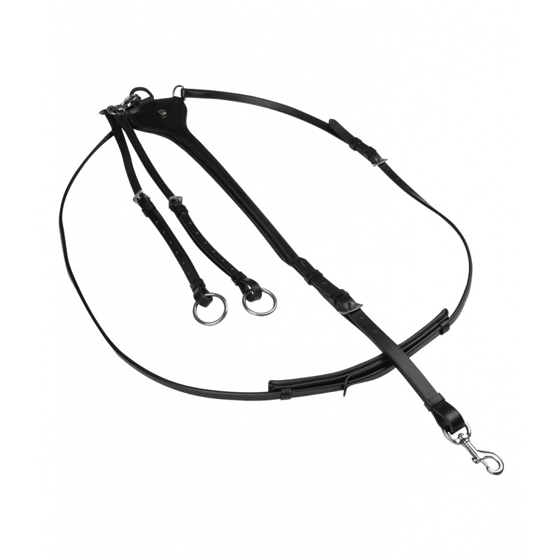 Martingale cheval X-Line Professional Waldhausen noir - Le Paturon