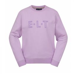 Sweatshirt équitation femme Las Vegas ELT lilas - Le Paturon