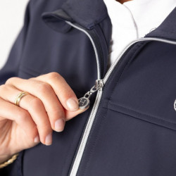 Veste équitation femme Hotaka compatible Airbag Hit Air Rider Harcour marine - Le Paturon