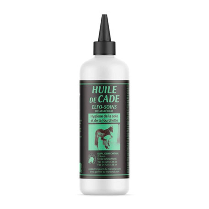 Huile de cade cheval pure Gamme du Maréchal - Le Paturon - Gamme du Maréchal