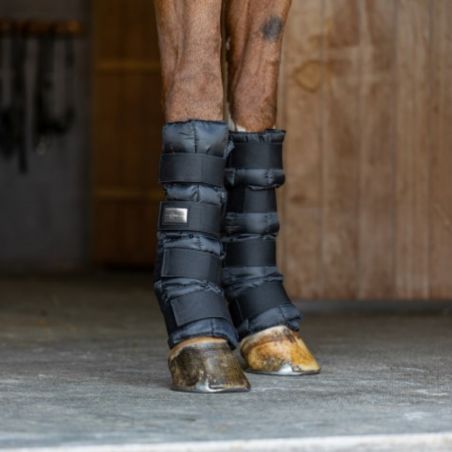 Guêtres cheval rafraîchissantes Stable Pro noir - Le Paturon