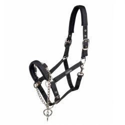 Licol cheval Pro Safety Waldhausen noir - Le Paturon