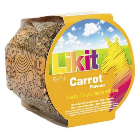 Likit 650g - Recharge pierre friandise cheval carotte - Le Paturon