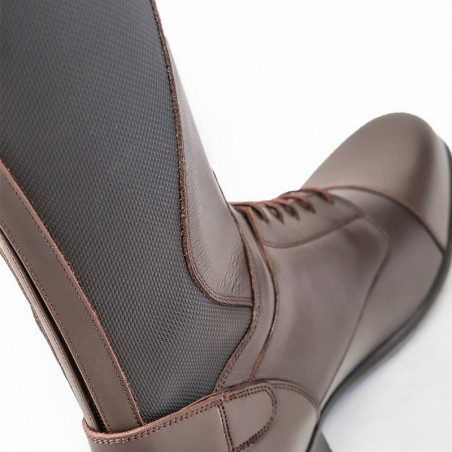 Bottes équitation demi-mesures marron Evolution Sergio Grasso - Le Paturon