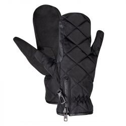 Gants équitation Diamond Winter Plus Waldhausen noir - Le Paturon
