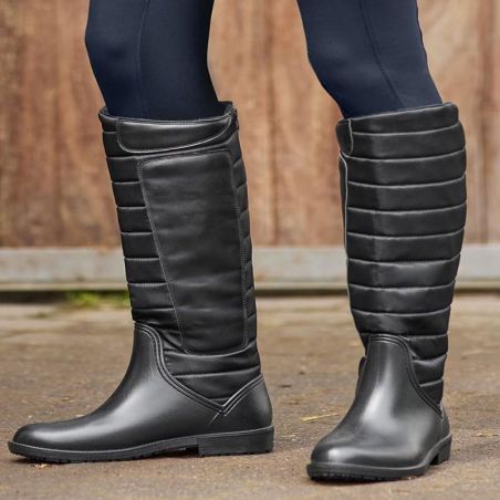 Bottes écurie thermiques Alesund ELT noir - Le Paturon