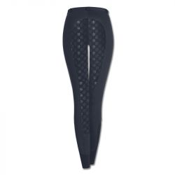 Pantalon équitation femme thermique Fun Sport ELT silicone bleu nocturne - Le Paturon