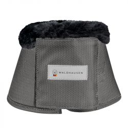 Cloches cheval Comfort Waldhausen doublées mouton étain - Le Paturon