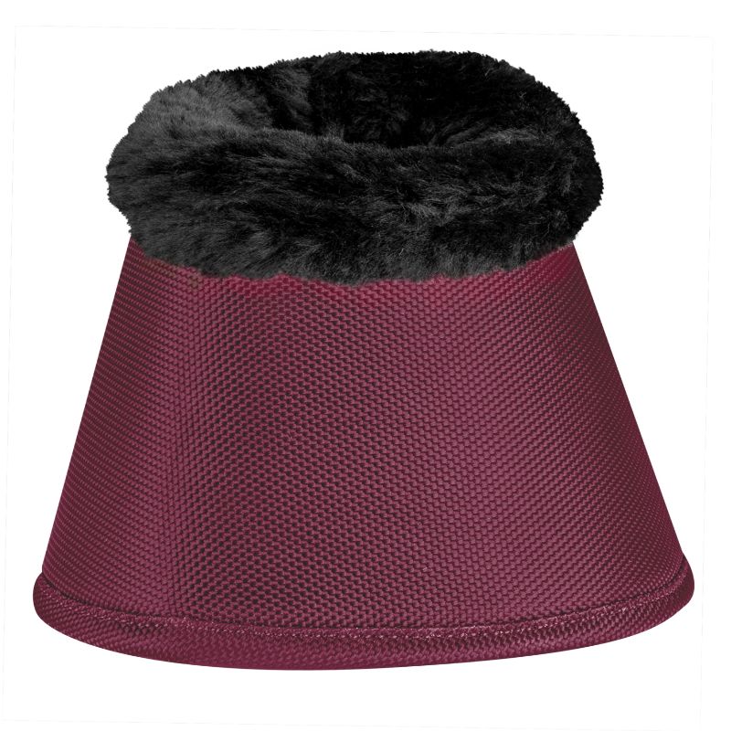 Cloches cheval Comfort Waldhausen doublées mouton rouge vin - Le Paturon