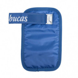 Extension de poitrail couverture cheval boucle Click'n go Magnetic Bucas marine 12cm - Le Paturon