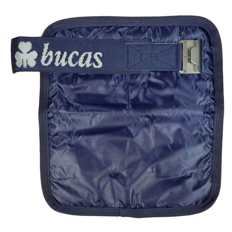 Extension de poitrail couverture cheval boucle Click'n go Magnetic Bucas marine 24cm - Le Paturon