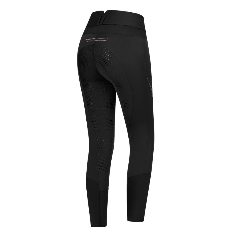Pantalon équitation femme thermique Mina ELT noir - Le Paturon
