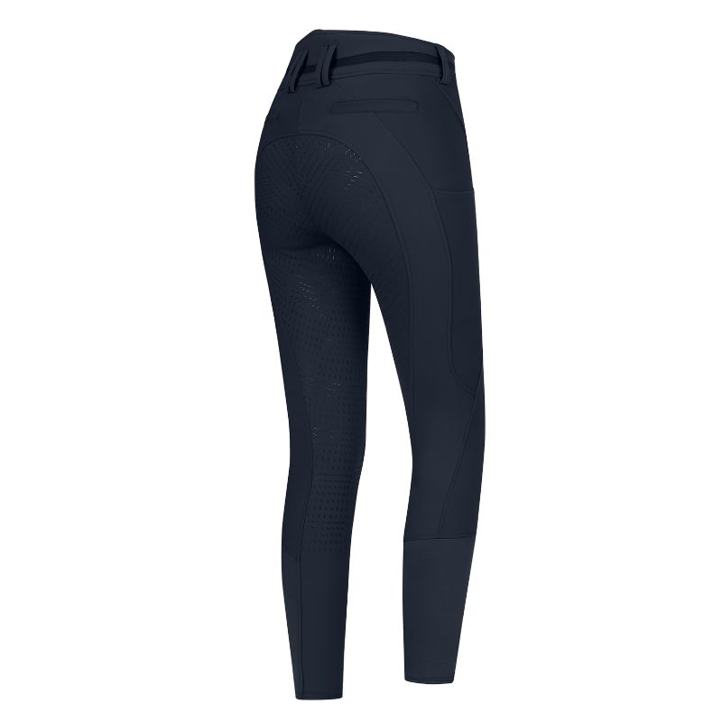 Pantalon D'Équitation Femme Start Bedford - Avec Garniture Silicone, Bleu Foncé - 2
