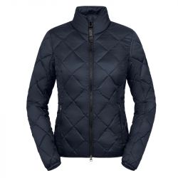 Veste équitation femme Monza ELT bleu profond - Le Paturon
